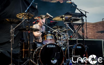 James Cassells of Asking Alexandria shot by Joseph Large 2