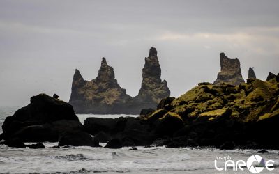 Rock Formation at Vik shot by Joseph Large